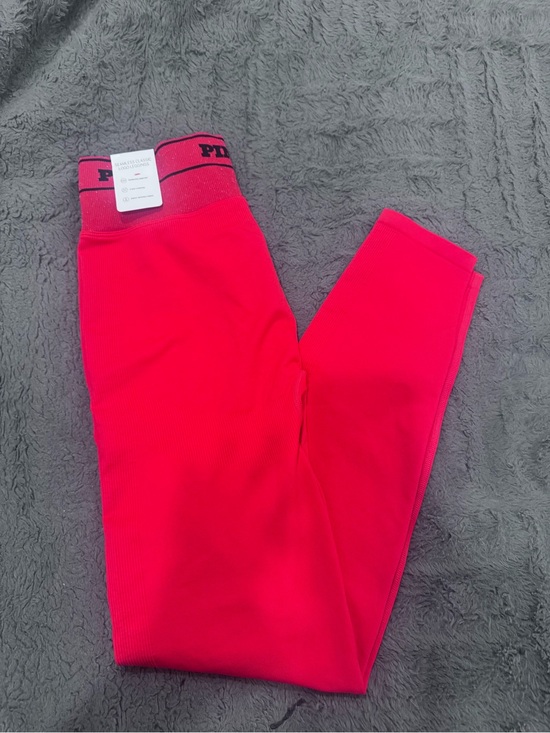 PINK Victoria's Secret Pants - Victoria secret Pink Ribbed Kids Leggings with Logo Waistband